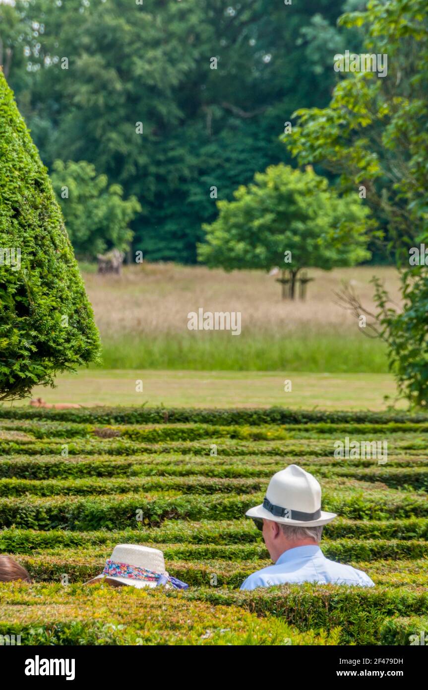 Chevening maze hi-res stock photography and images - Alamy