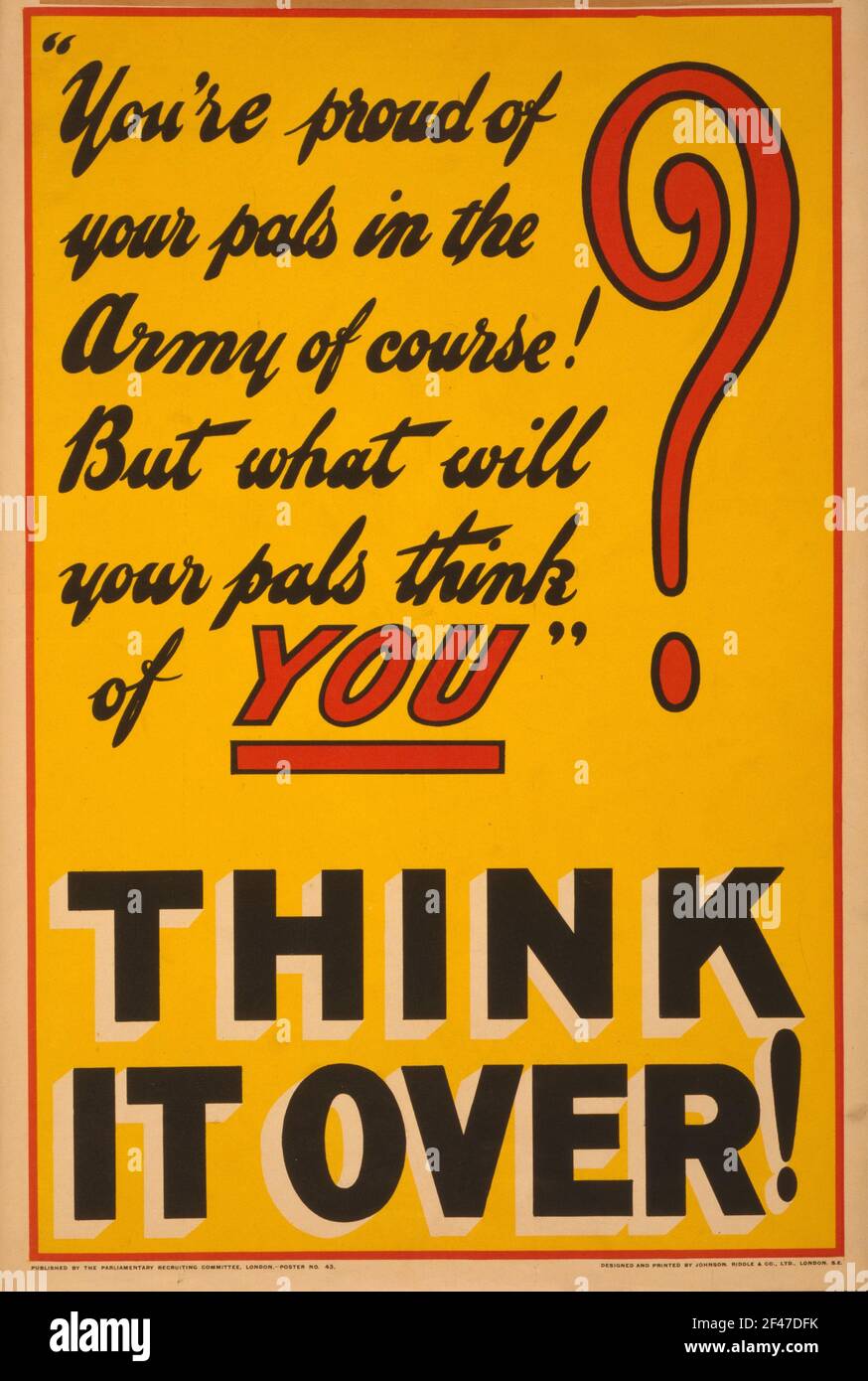 First world war enlistment hi-res stock photography and images - Alamy