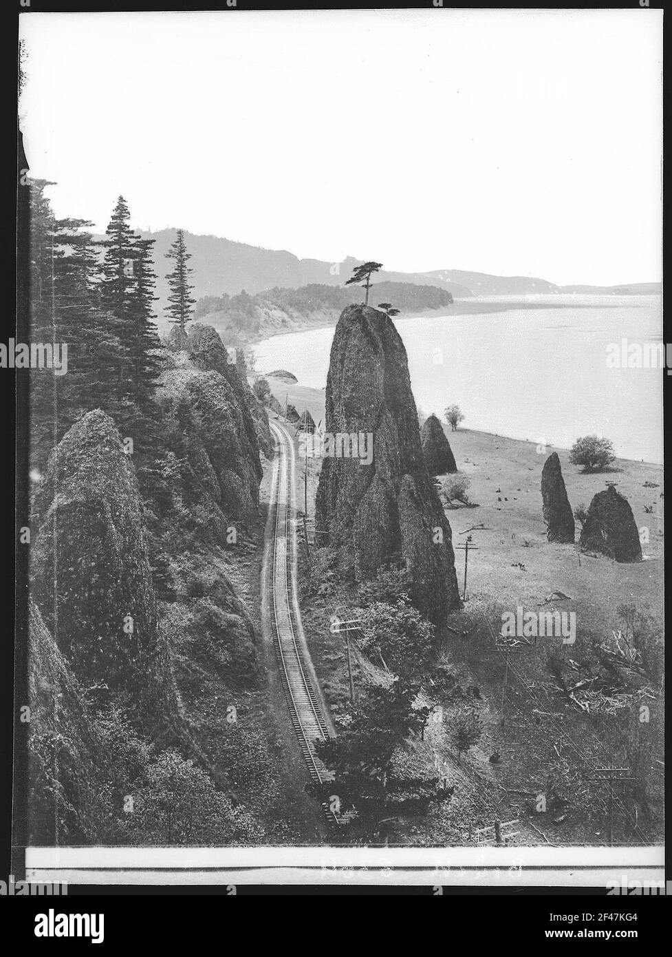 Oregon. Pillars of Hercules, near the Dalles Stock Photo Alamy