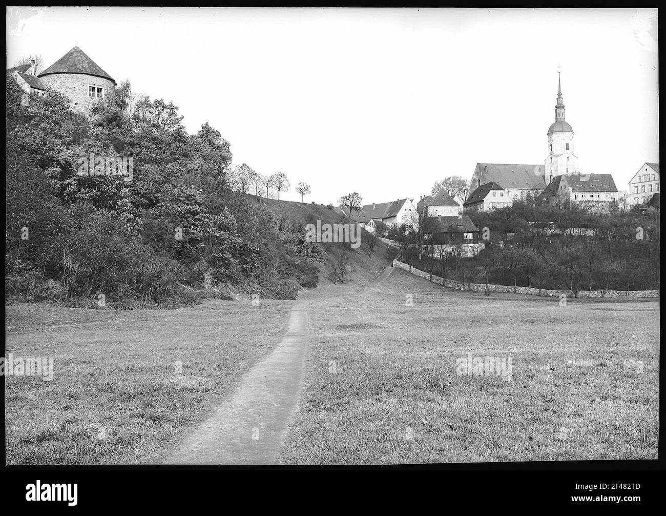 Dohna. View to Dohna Stock Photo Alamy