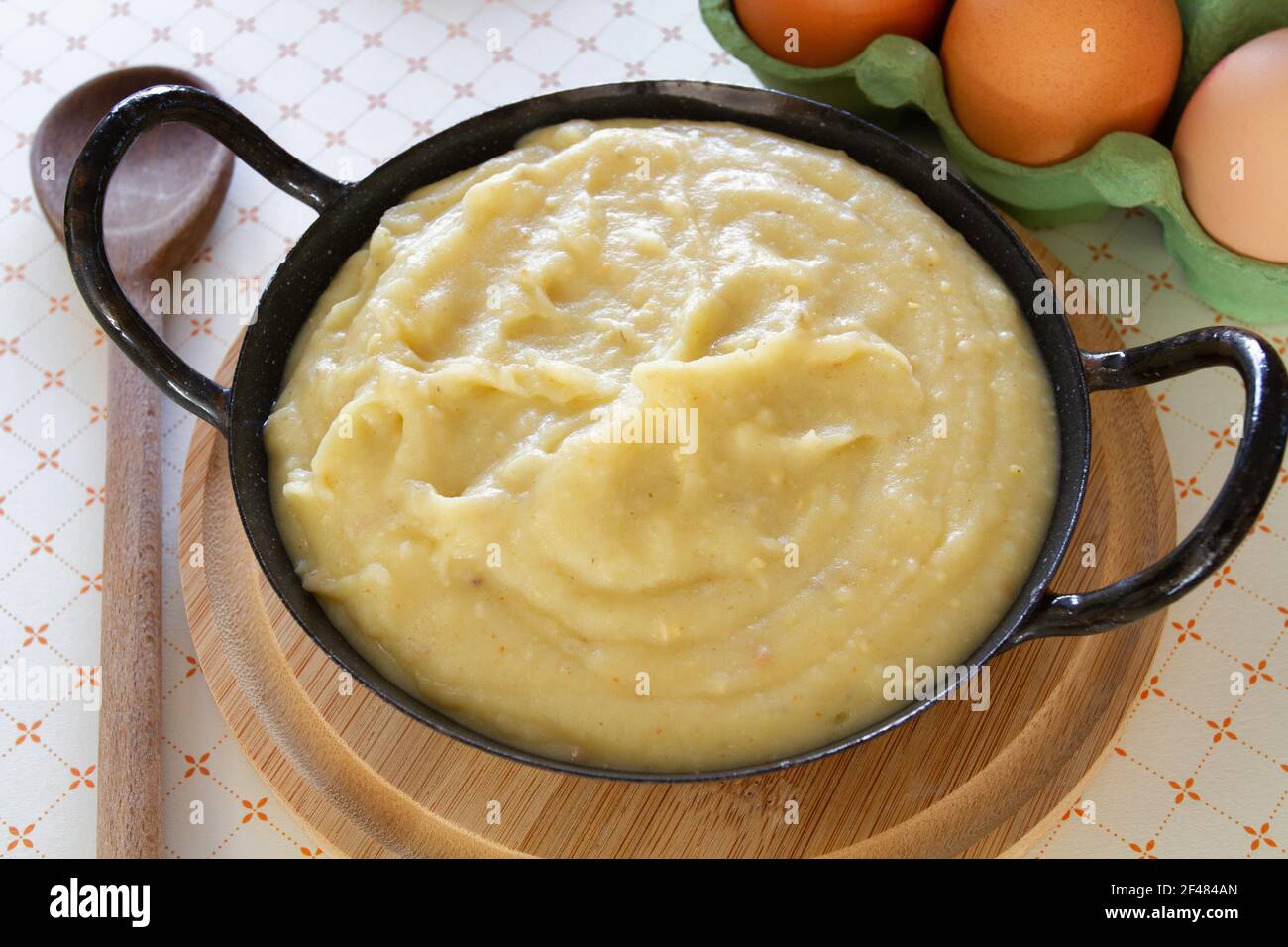 mash dish Stock Photo