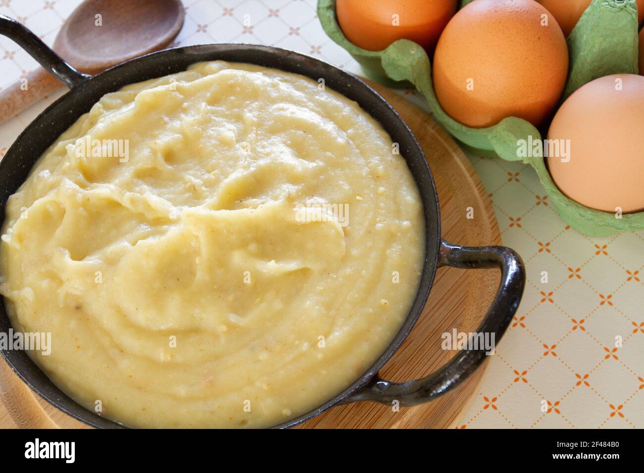 mash dish Stock Photo