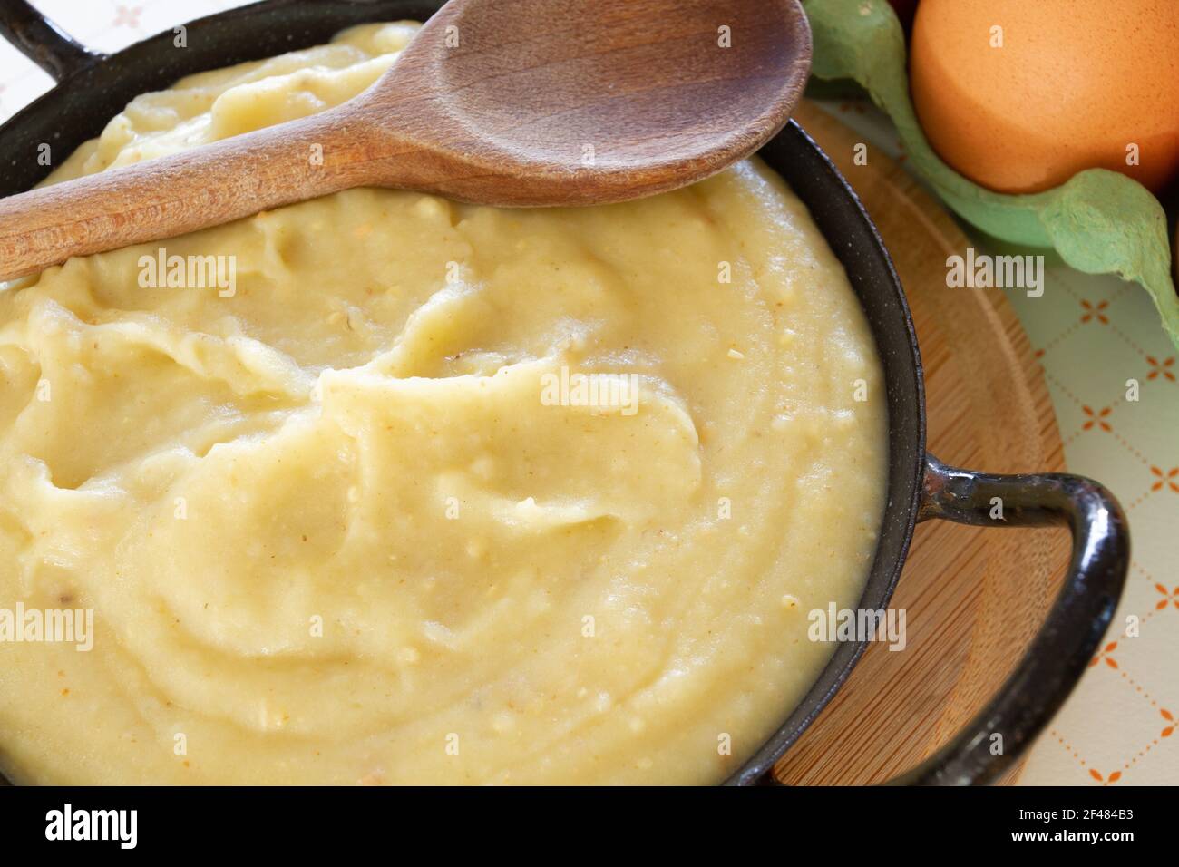 mash dish Stock Photo