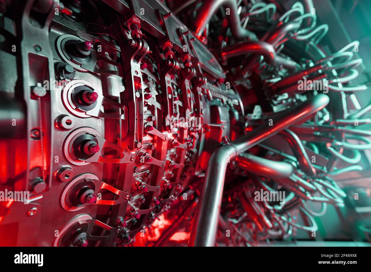 Gas turbine air intake system hi-res stock photography and images - Alamy