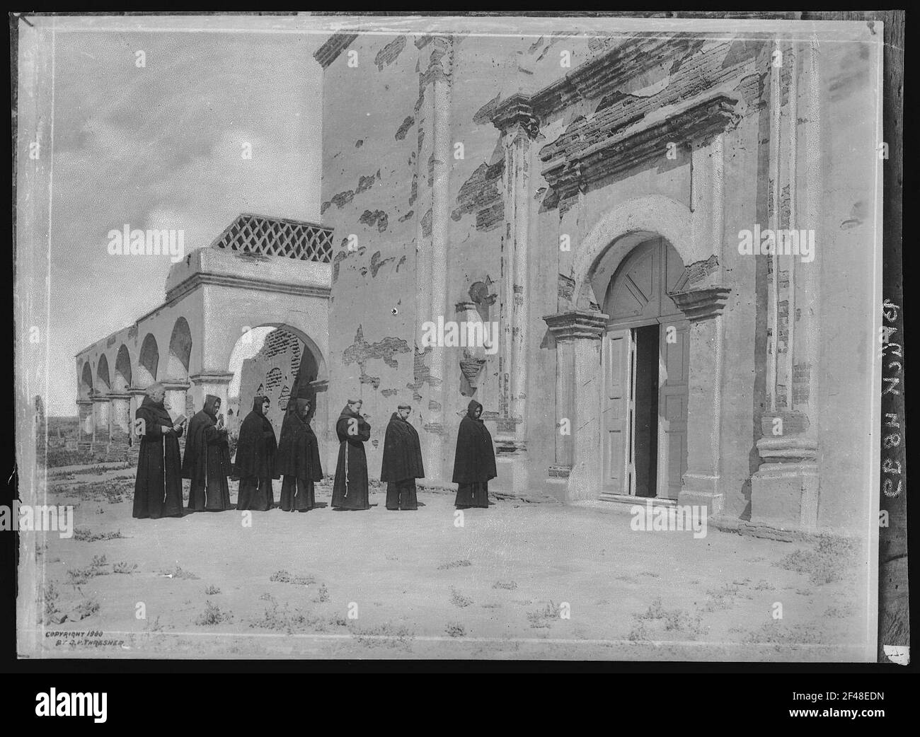 San Luis Rey, Cal. At San Luis Rey Mission Stock Photo Alamy