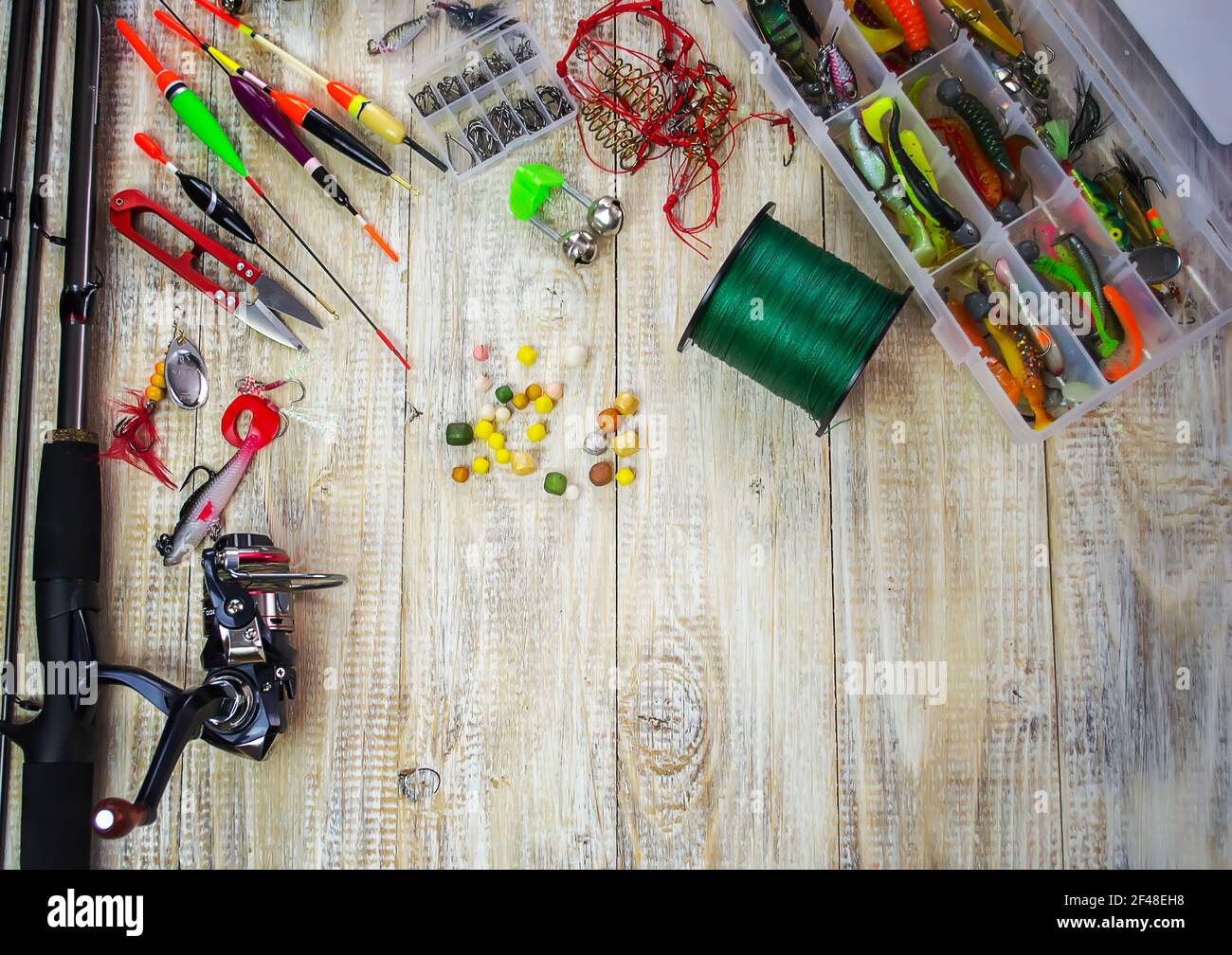 Trout fishing tackle hi-res stock photography and images - Page 27 - Alamy