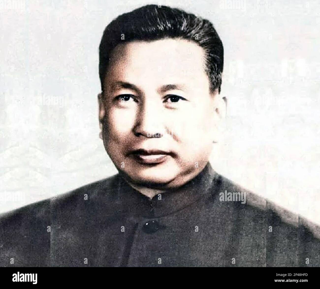 POL POT (1925-1998) Cambodian revolutionary and politician about 1978 Stock Photo