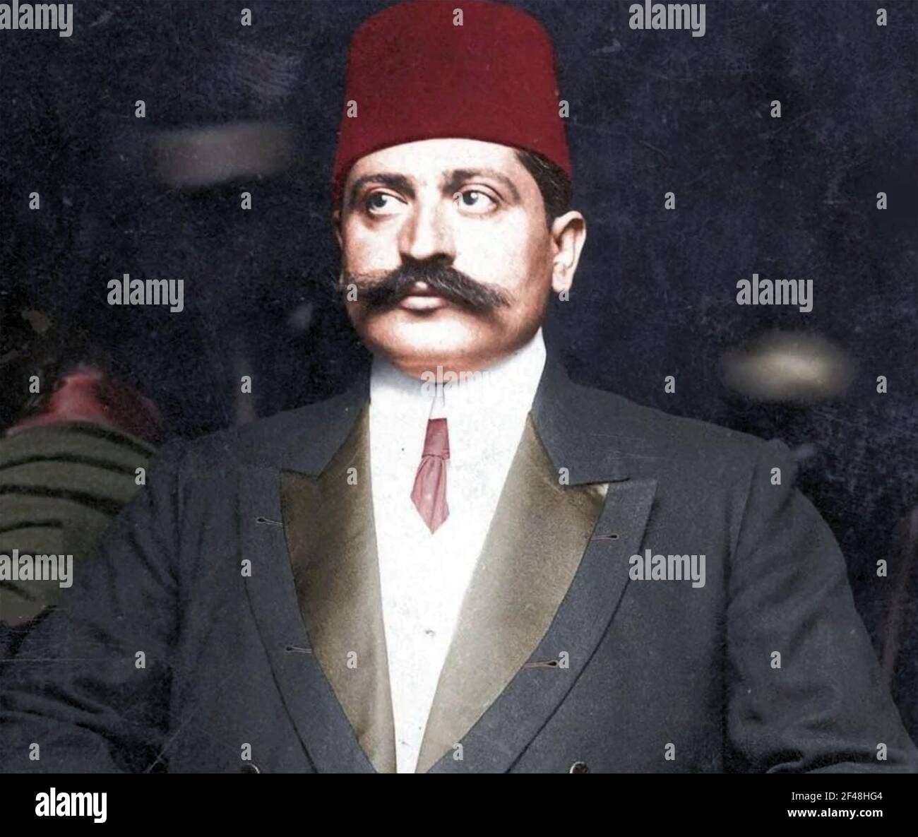 TALAAT PASHA ((1874-1921) Ottoman politician responsible for the Armenian Genocide as Minister of Interior Affairs in 1915 Stock Photo