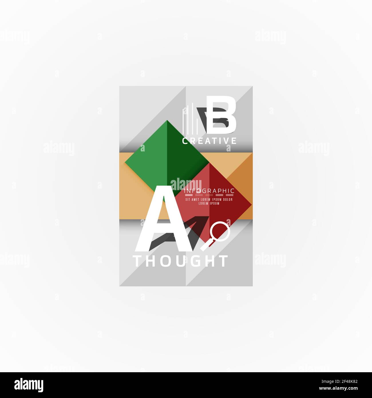 Geometric design abstract option infographics. Geometric design ...