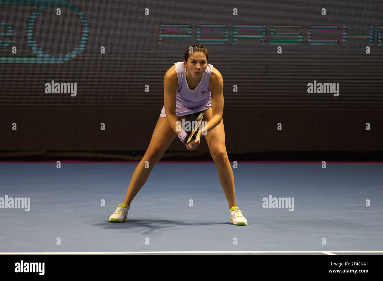 Saint Petersburg, Russia - 19 March 2021: Margarita Gasparyan of Russia