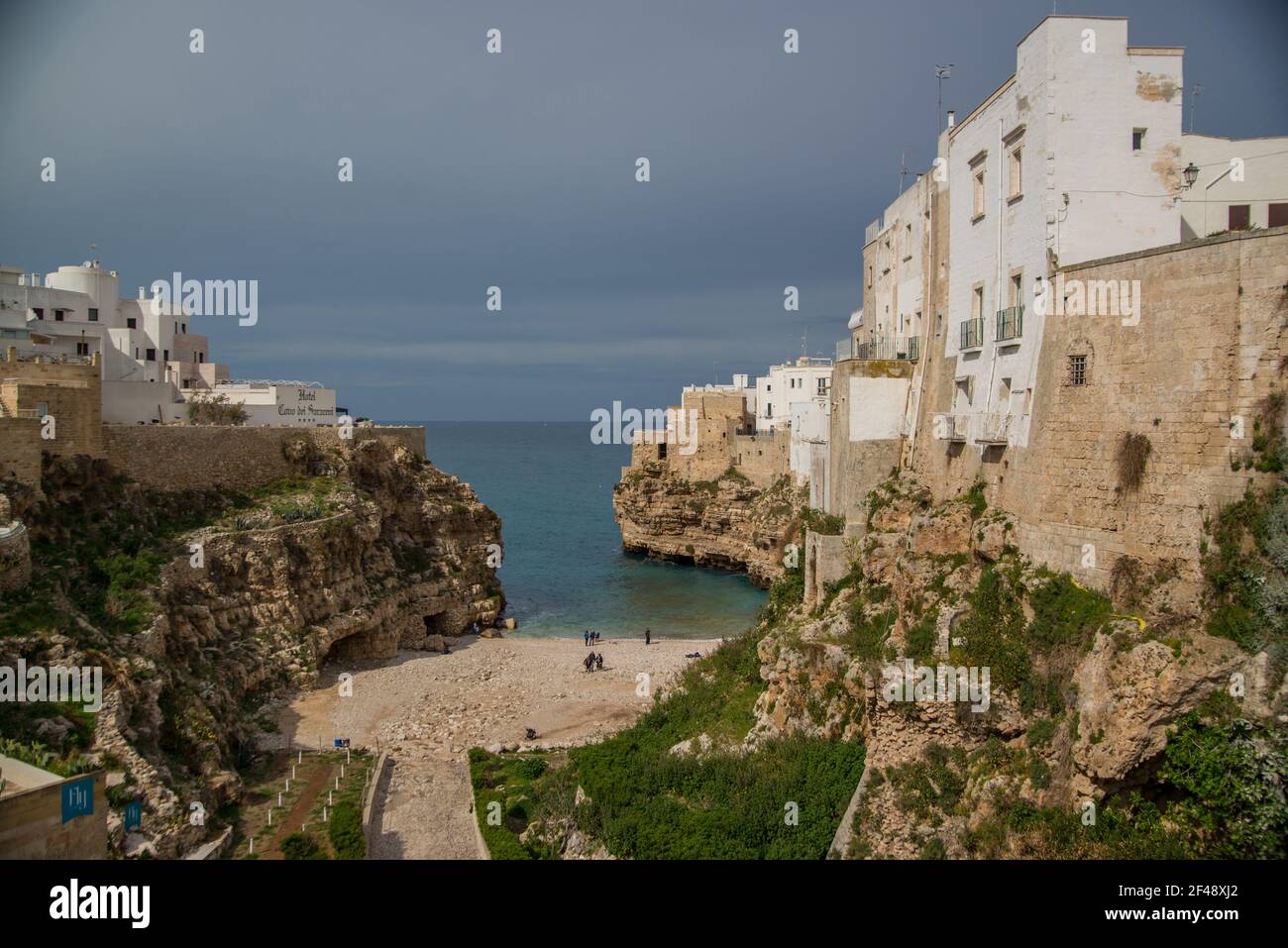 Polignano a mare cove hi-res stock photography and images - Alamy