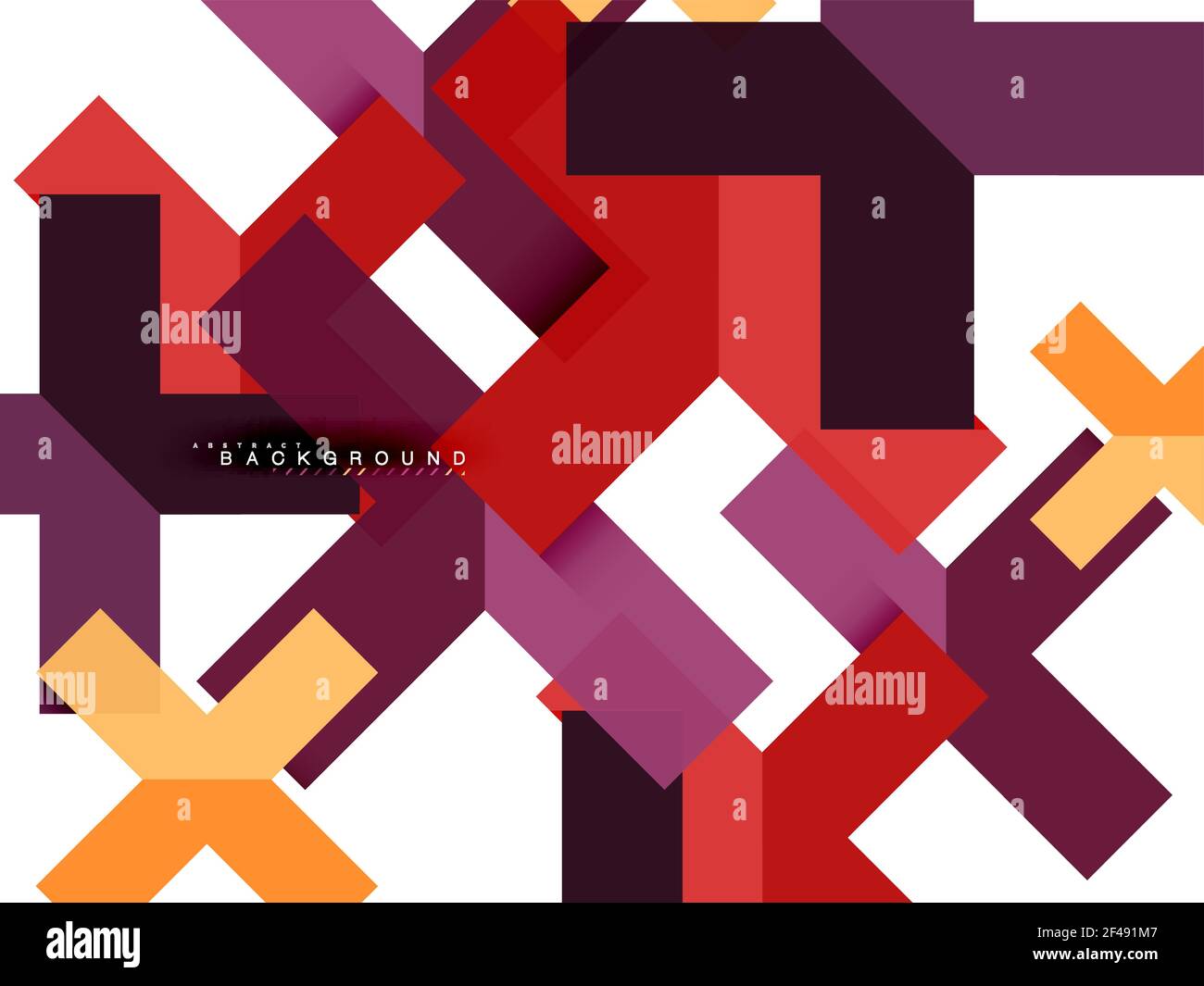 Multicolored abstract geometric shapes, geometry background for web ...