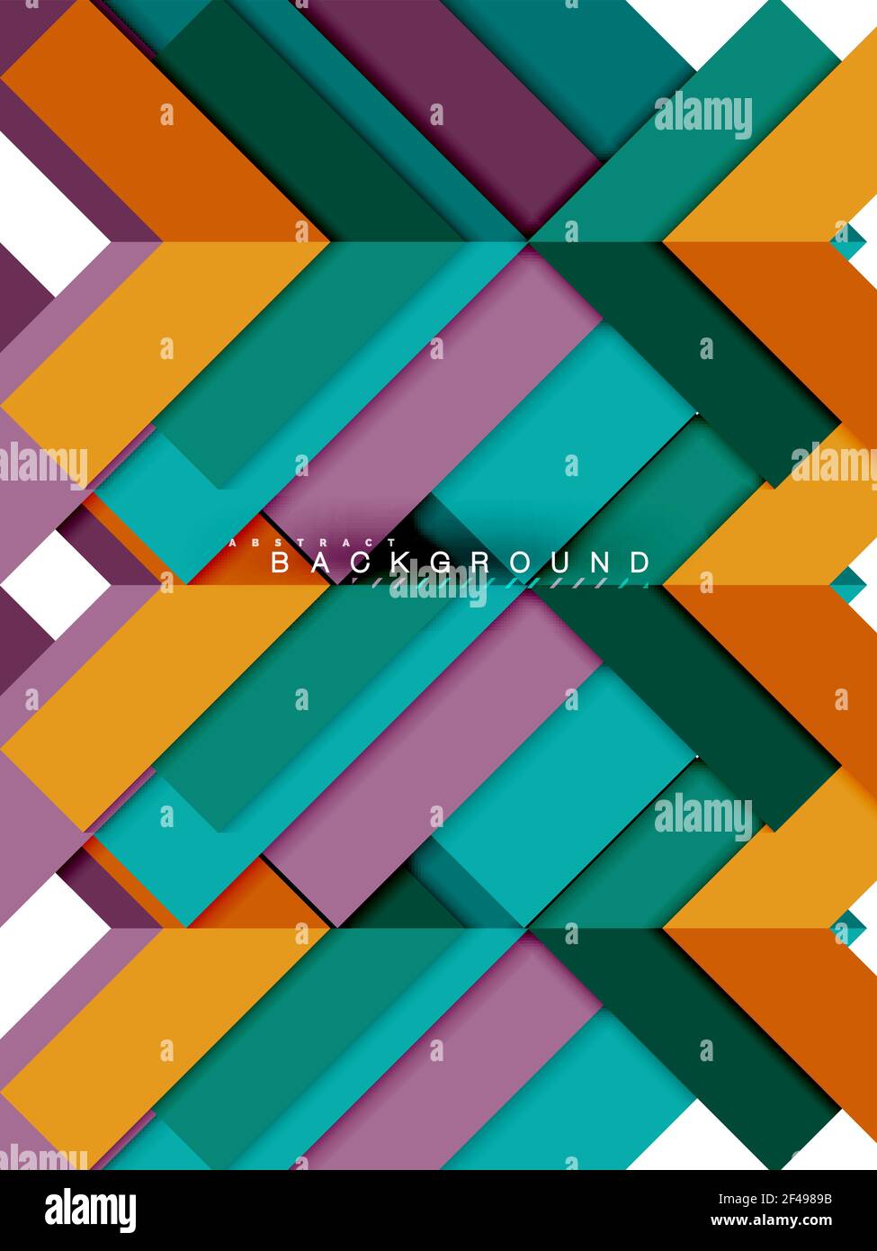 Multicolored abstract geometric shapes, geometry background for web ...