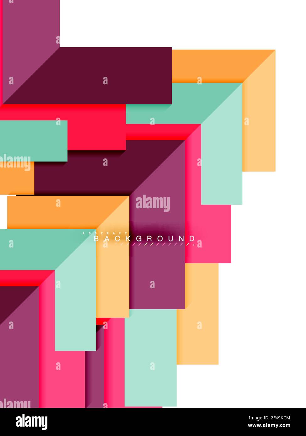 Multicolored abstract geometric shapes, geometry background for web ...