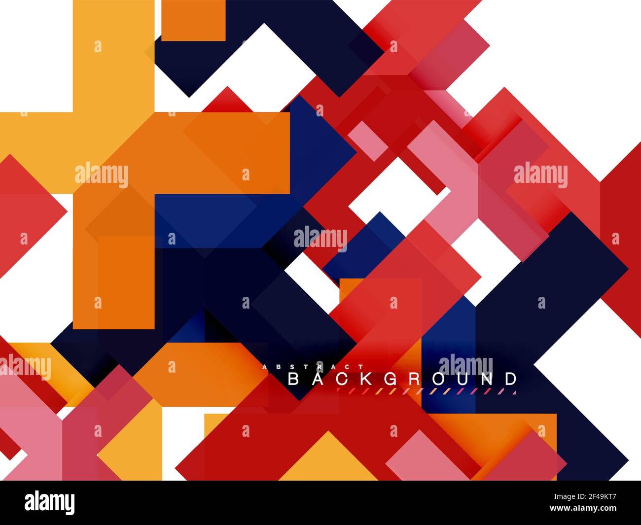 Multicolored abstract geometric shapes, geometry background for web ...