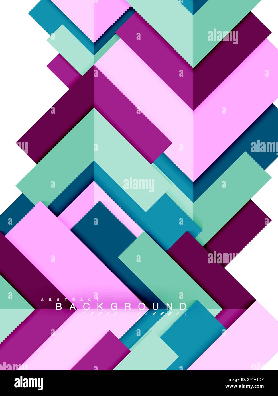 Multicolored abstract geometric shapes, geometry background for web ...