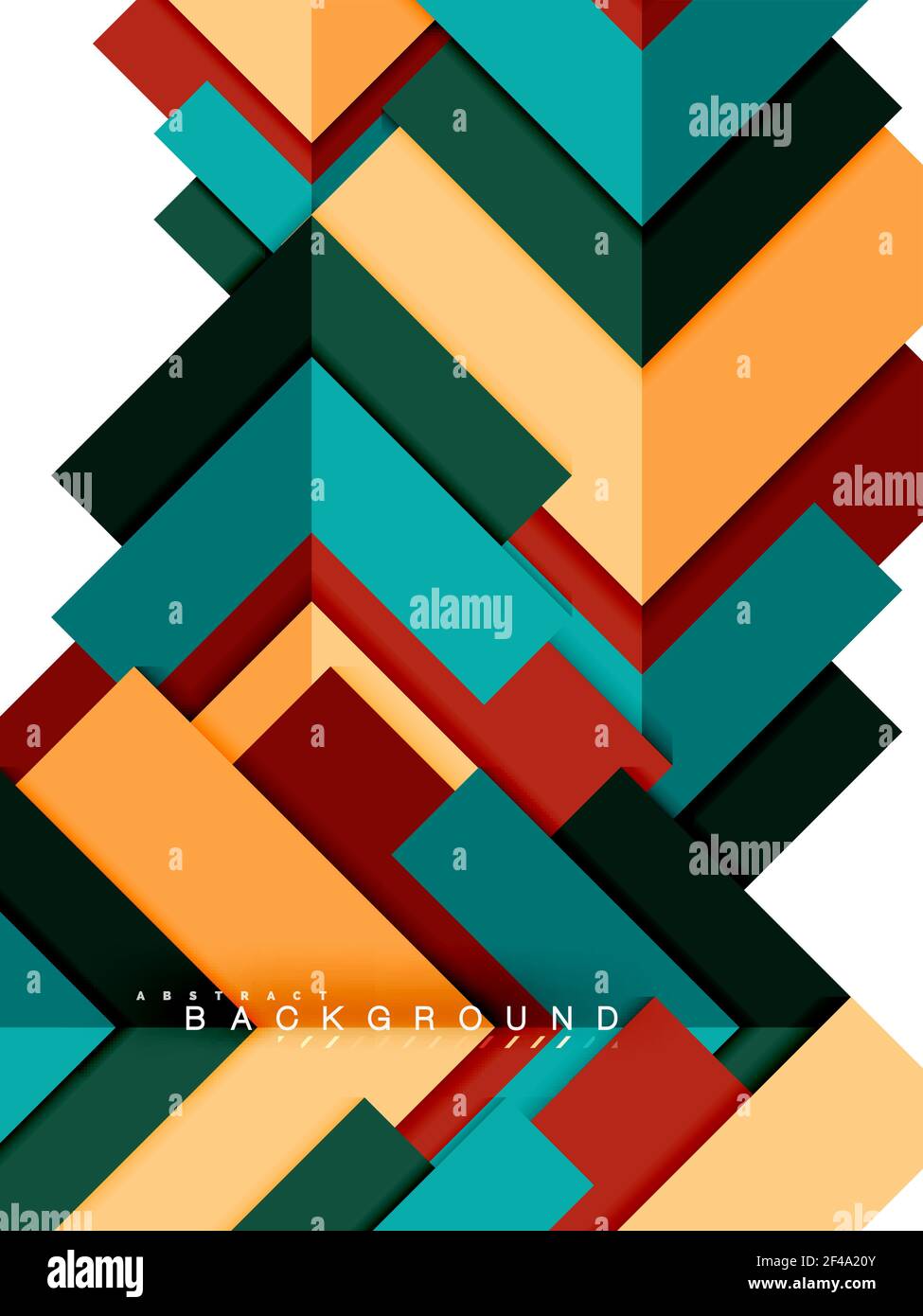 Multicolored abstract geometric shapes, geometry background for web ...