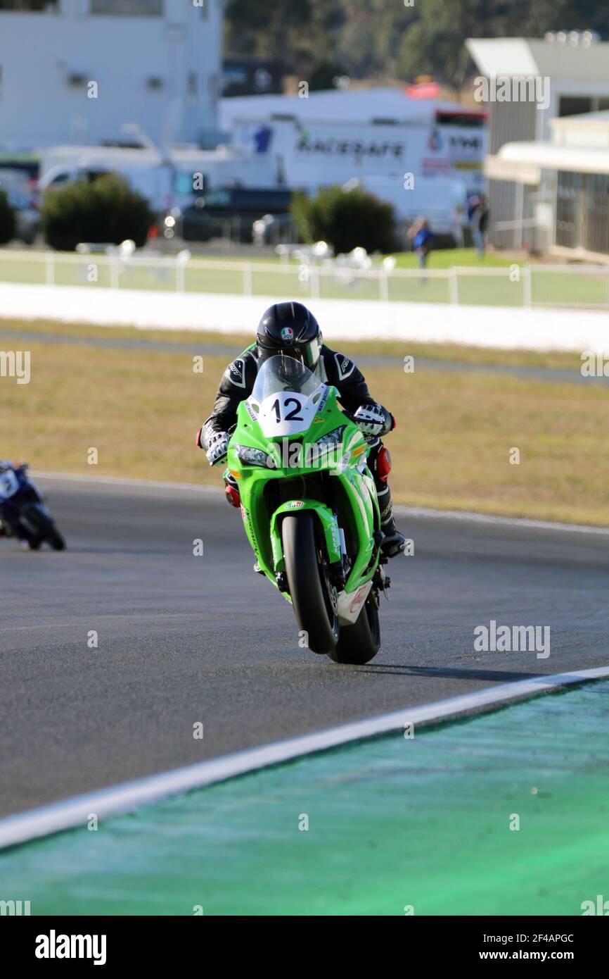 Australian Superbike Round 2 at Winton, Victoria Stock Photo