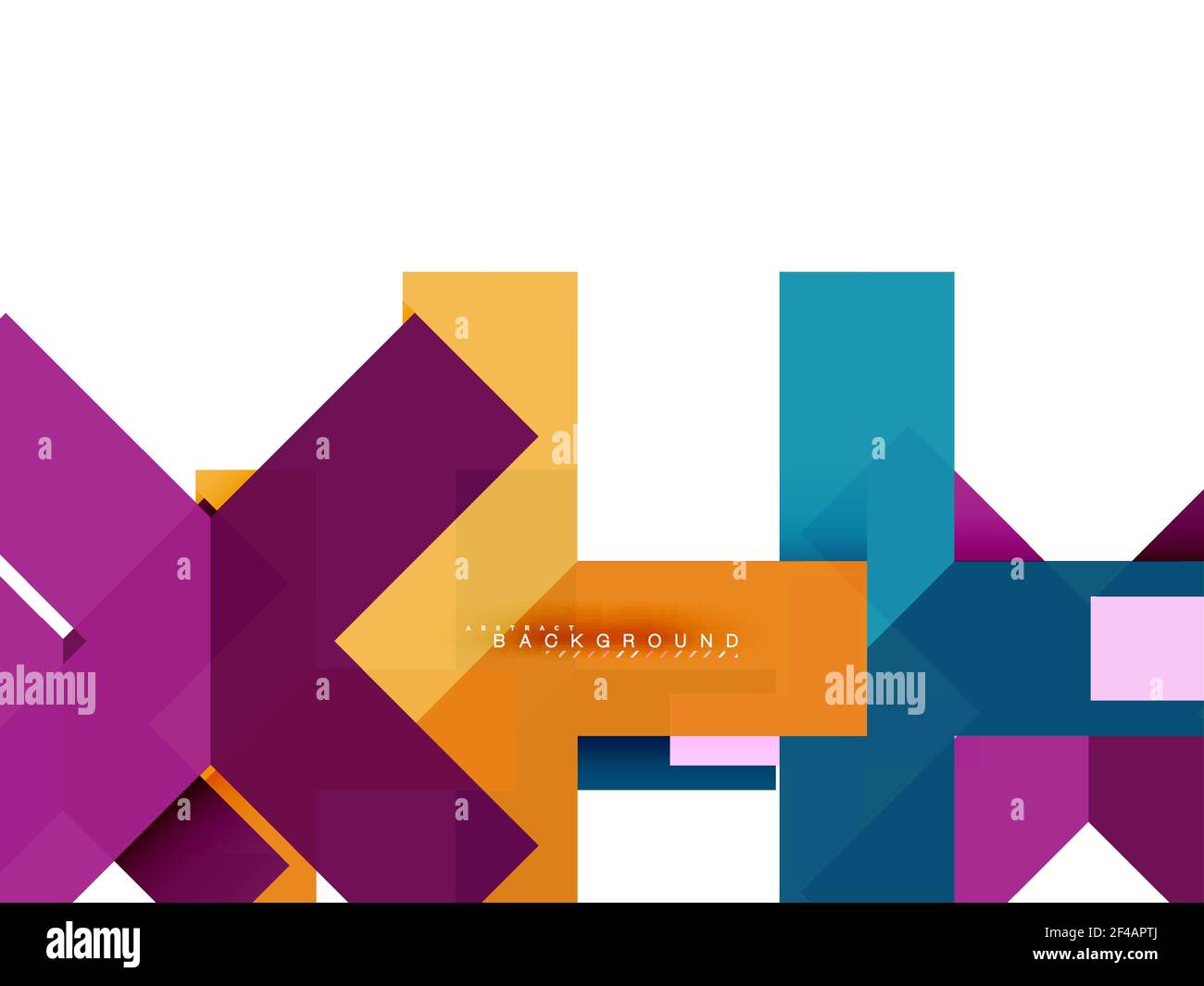 Multicolored abstract geometric shapes, geometry background for web ...
