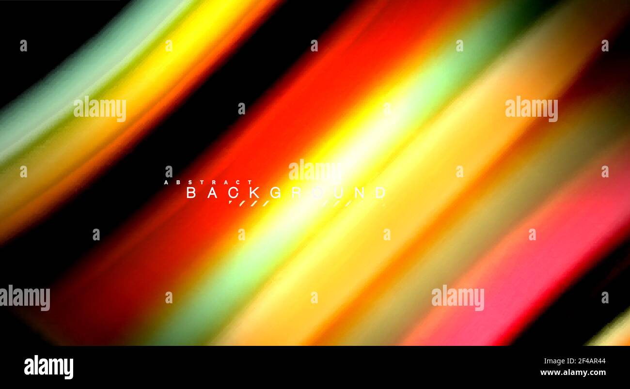 Blur color wave lines abstract background. Blur color wave lines ...