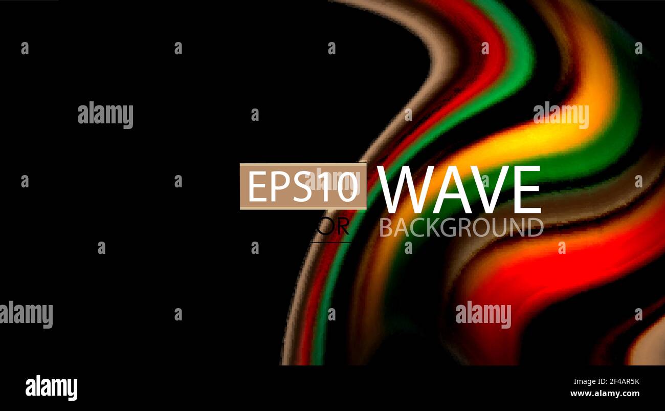 Blur color wave lines abstract background. Blur color wave lines ...