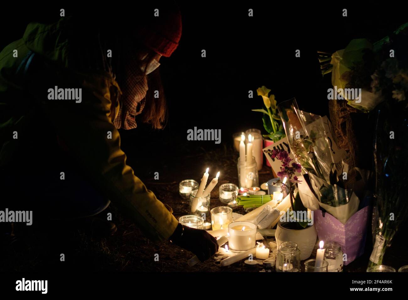 Sarah everard vigil lights hires stock photography and images Alamy