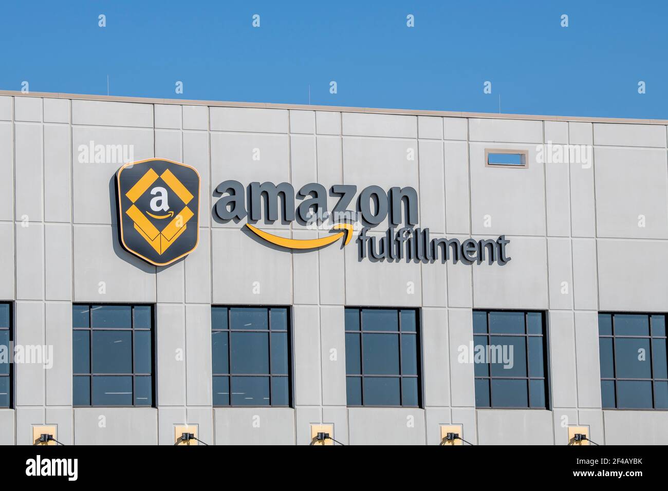 Amazon logo office building hires stock photography and images Alamy