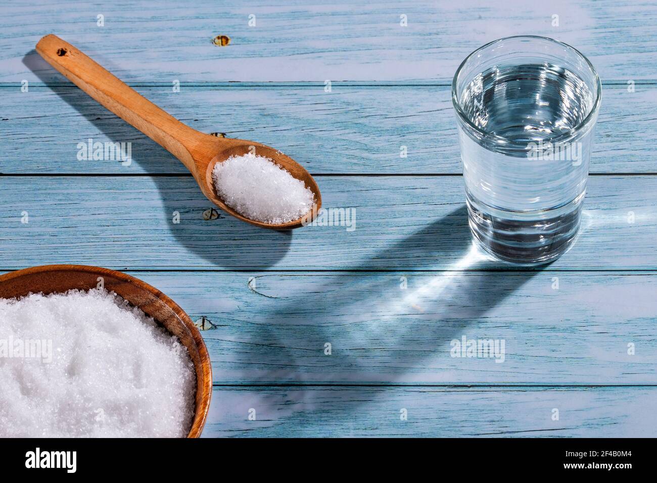 Magnesium chloride to mix with water Mineral compound Stock Photo Alamy
