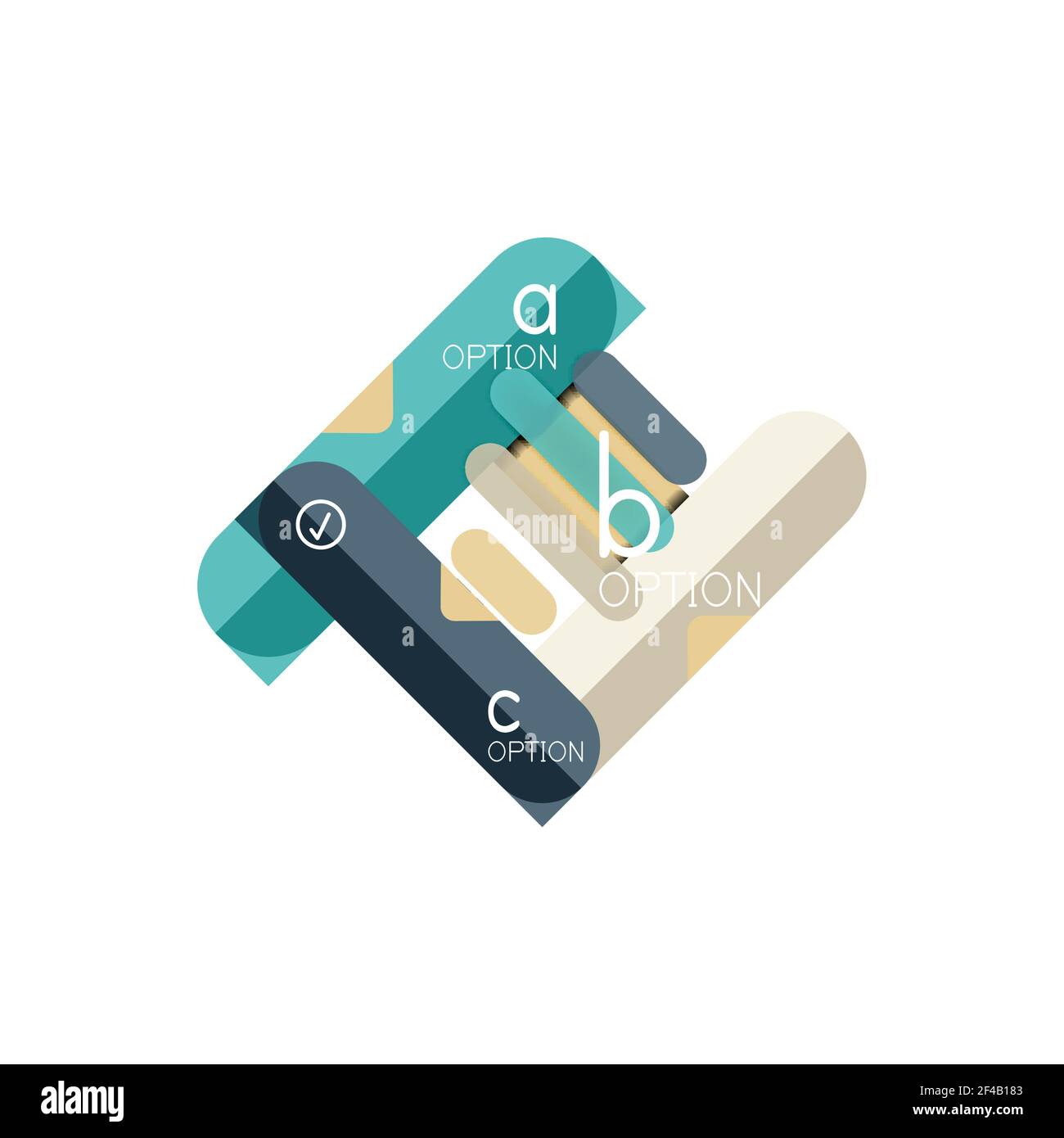 Abstract lines geometric infographic layoutAbstract lines geometric ...