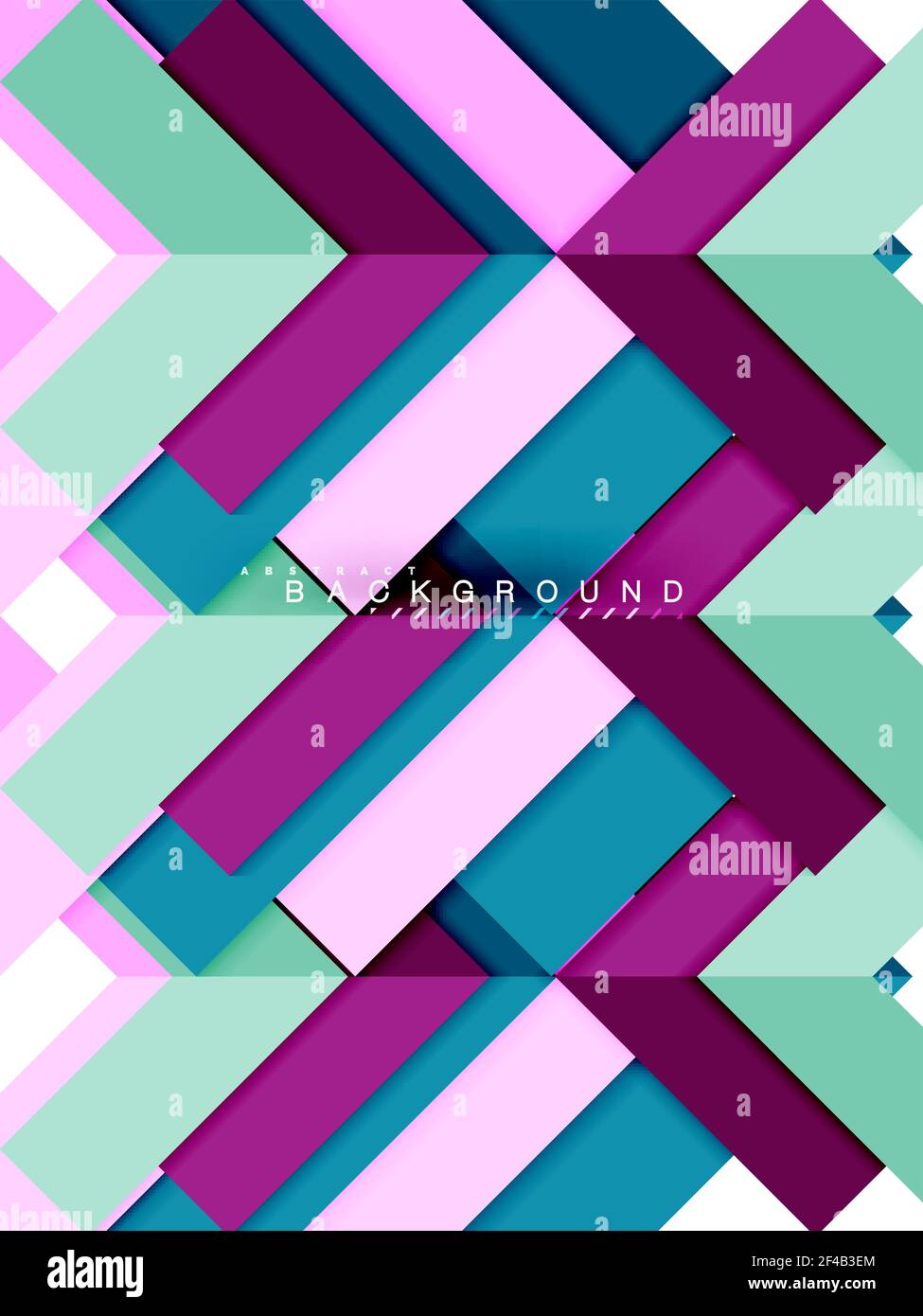 Multicolored abstract geometric shapes, geometry background for web ...