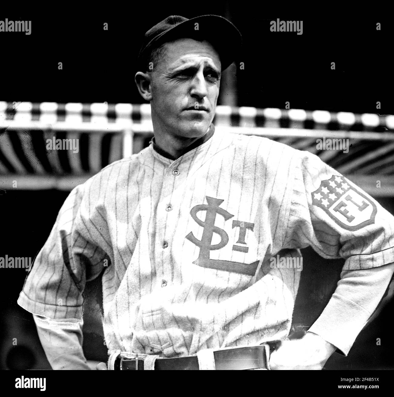 Harry Chapman, St. Louis Federal League ca. 1915 Stock Photo