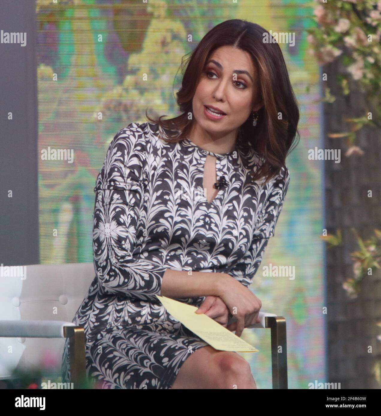 March 19, 2021. Cecilia Vega at Good Morning America in New York March 19, 2021 CreditRW