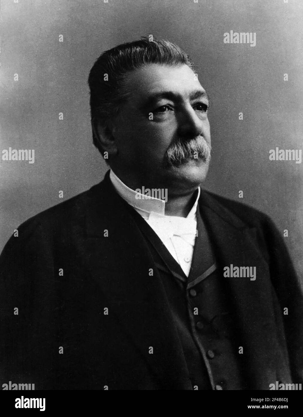 Domingo Santa María González (1825 - 1889). President of Chile. Presidential period 1881 - 1886 Stock Photo