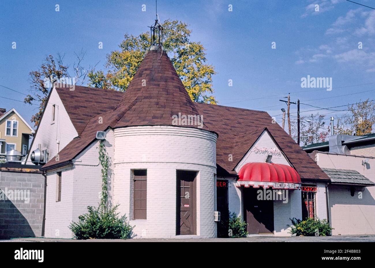Old gas station (TowerLite Restaurant and Tavern) St. Joseph Avenue