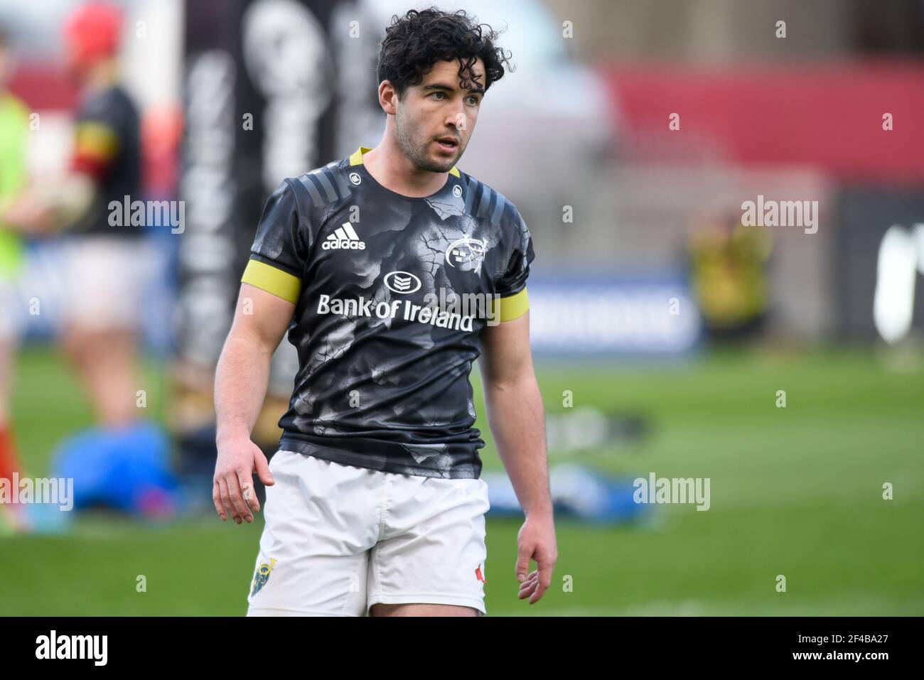 Limerick, Ireland. 19th Mar, 2021. Patrick Patterson of Munster during the Guinness PRO14 Round 16 match between Munster Rugby and Benetton Rugby at Thomond Park in Limerick, Ireland on March 19, 2021 (Photo by Andrew SURMA/SIPA USA) Credit: Sipa USA/Alamy Live News Stock Photo