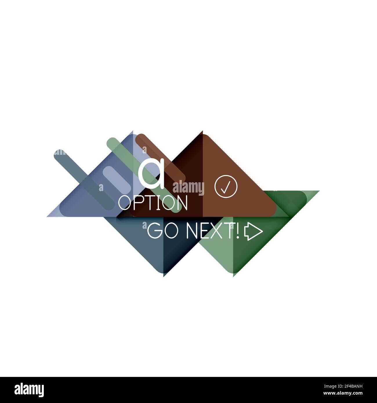Triangle data visualization design, option infographic layout. Triangle data visualization design, option infographic layout. Vector illustration Stock Vector