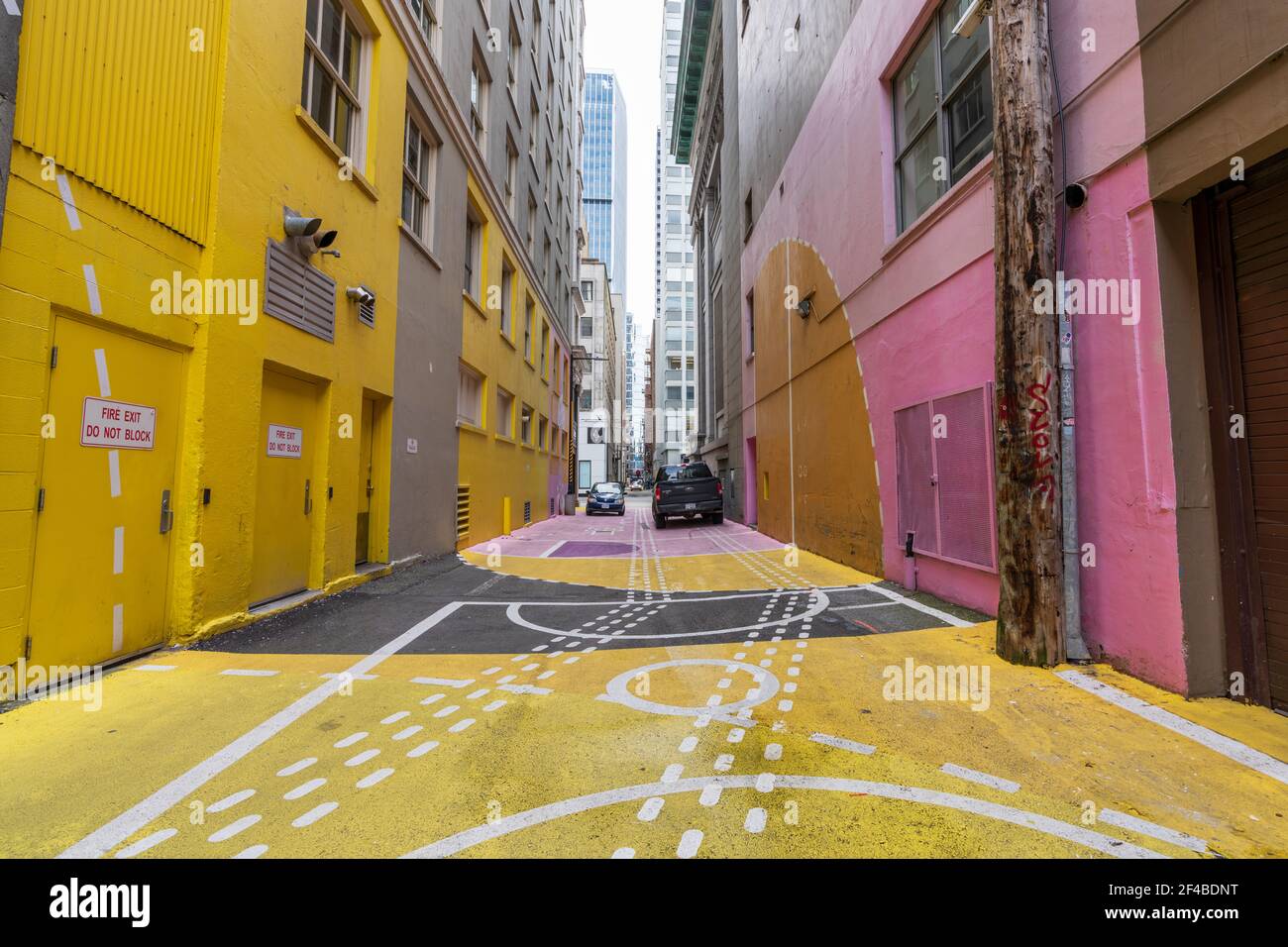 The pink alley vancouver hires stock photography and images Alamy