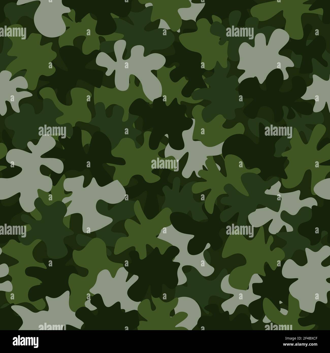 Military camouflage seamless pattern. Abstract army vector illustration ...