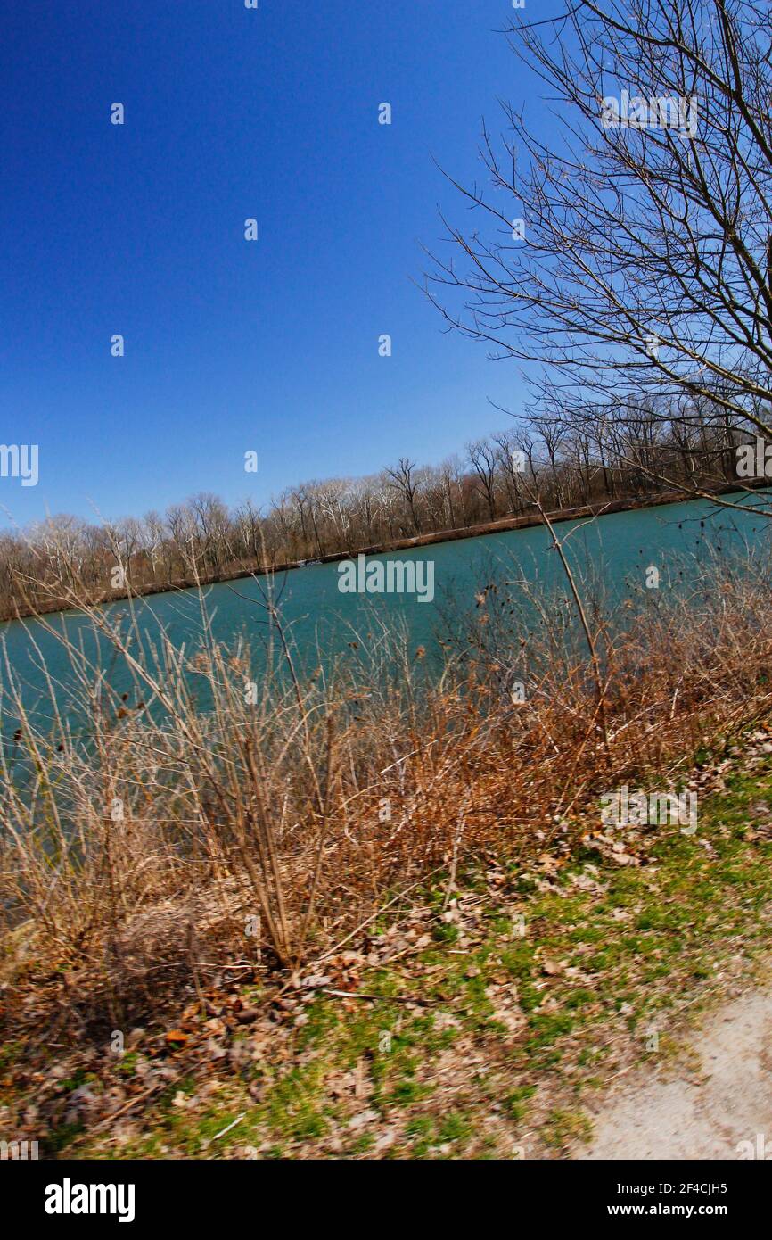 Antrim Lake, Columbus, Ohio Stock Photo Alamy