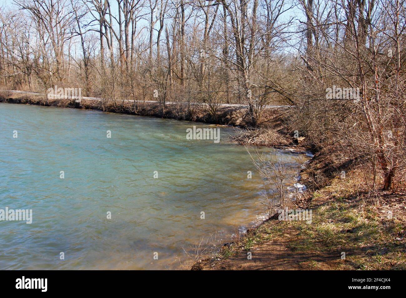 Antrim Lake, Columbus, Ohio Stock Photo Alamy