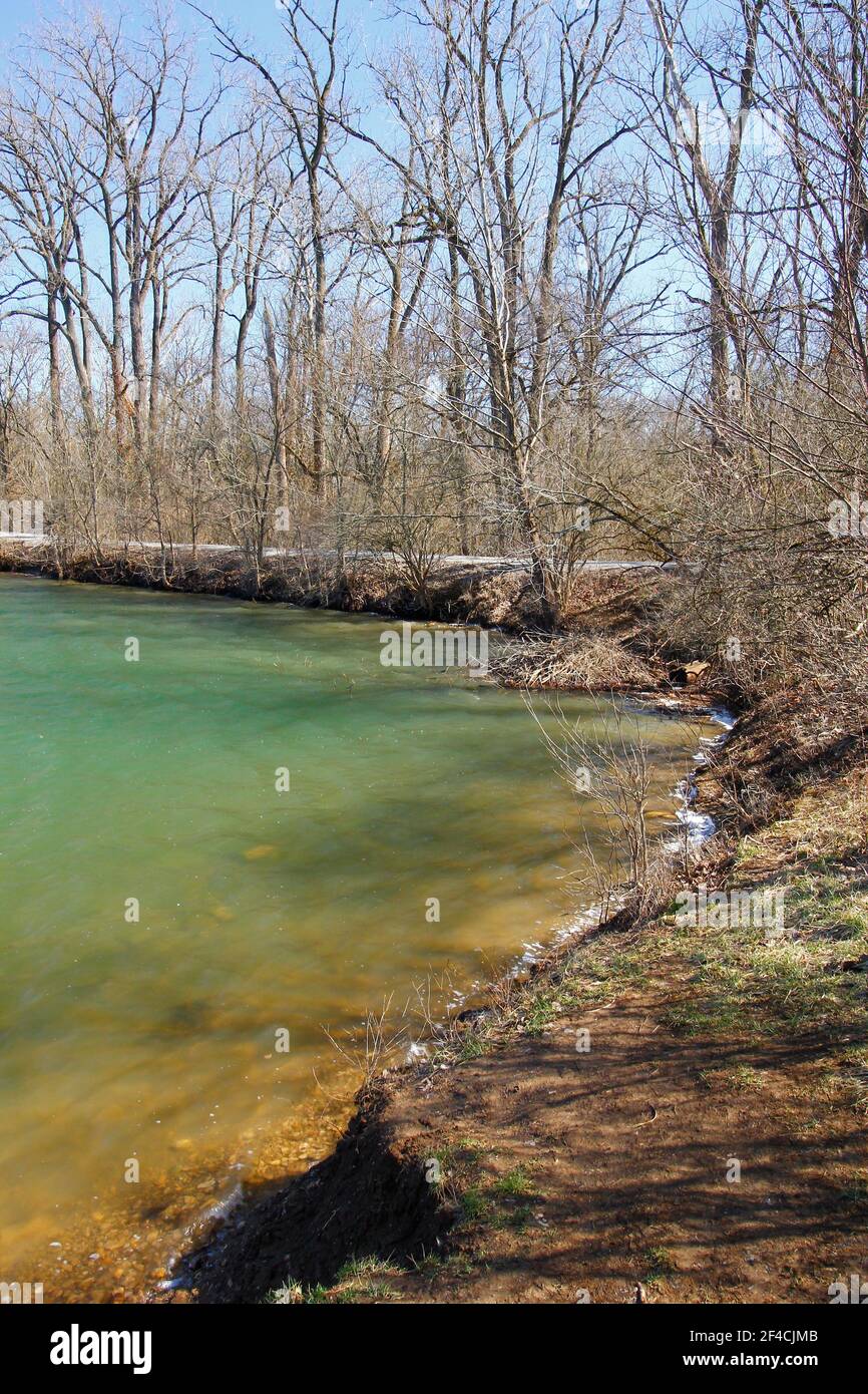 Antrim Lake, Columbus, Ohio Stock Photo Alamy