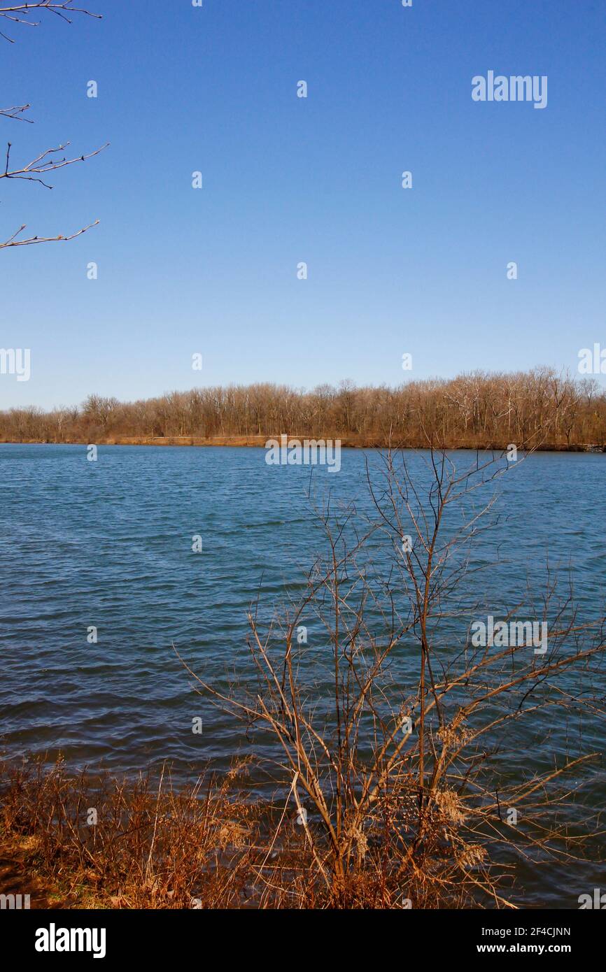 Antrim Lake, Columbus, Ohio Stock Photo Alamy