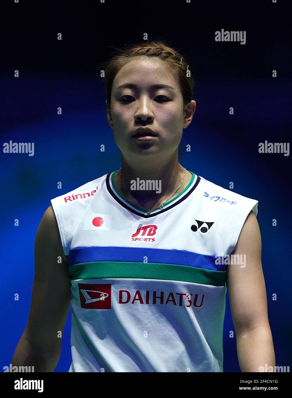 Japan's Nozomi Okuhara in action during 