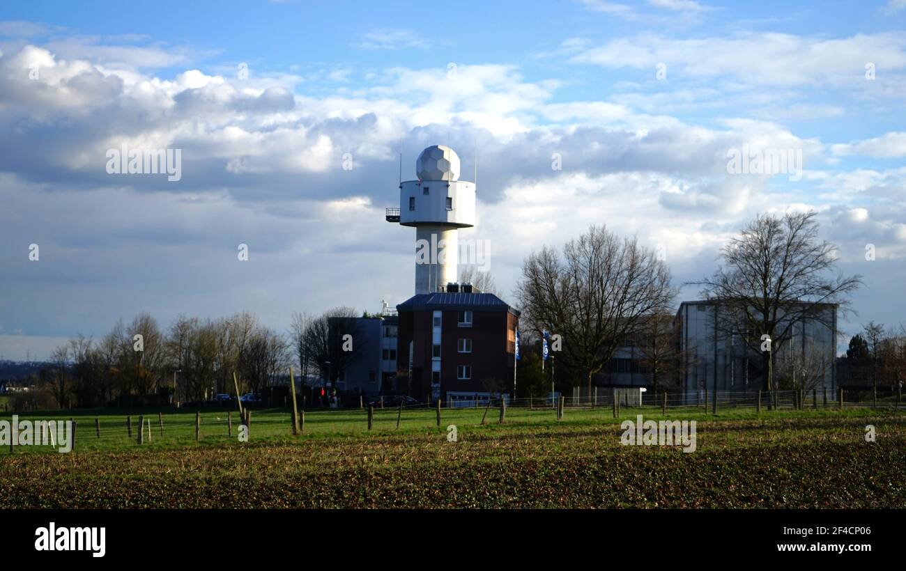 Deutscher Wetterdienst, Essen Bredeney, NRW, Deutschland, Europe, DWD Stock Photo