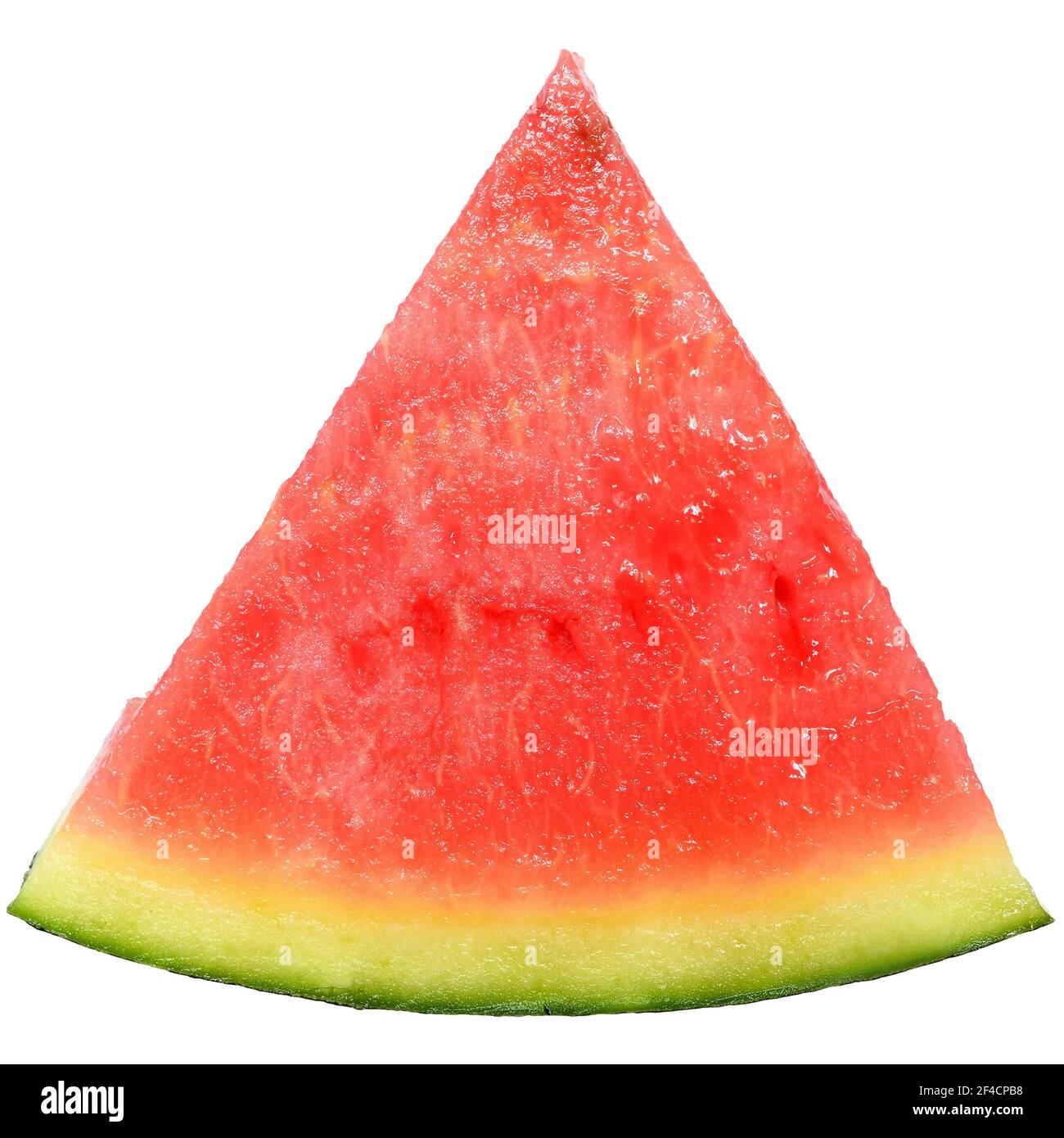 Piece of a ripe watermelon isolated on a white background Stock Photo ...