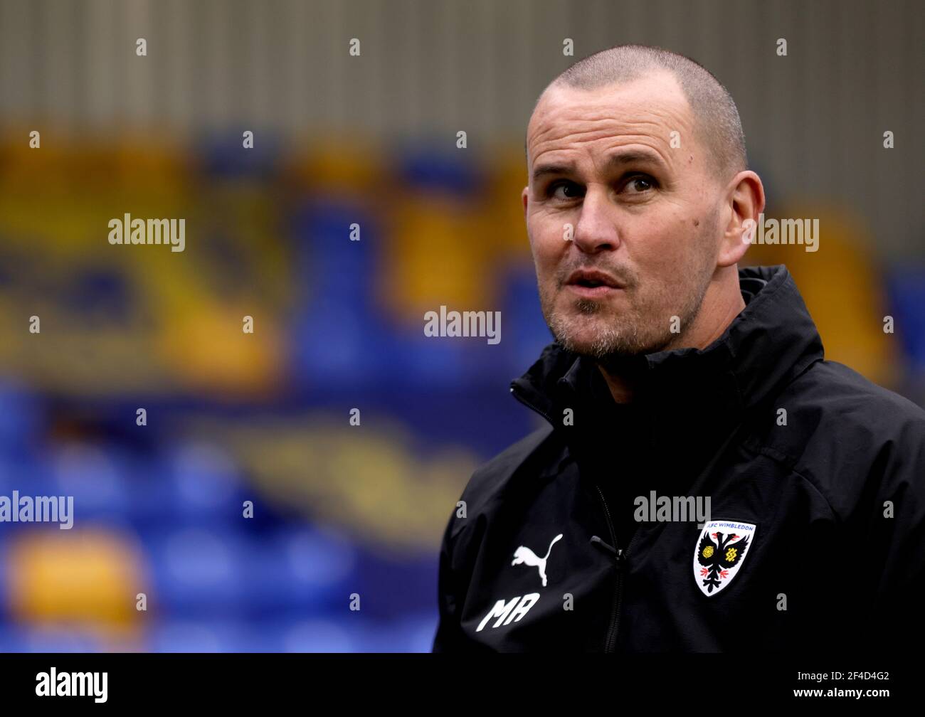 Soccer football wimbledon headshot head shot portrait hi-res stock ...