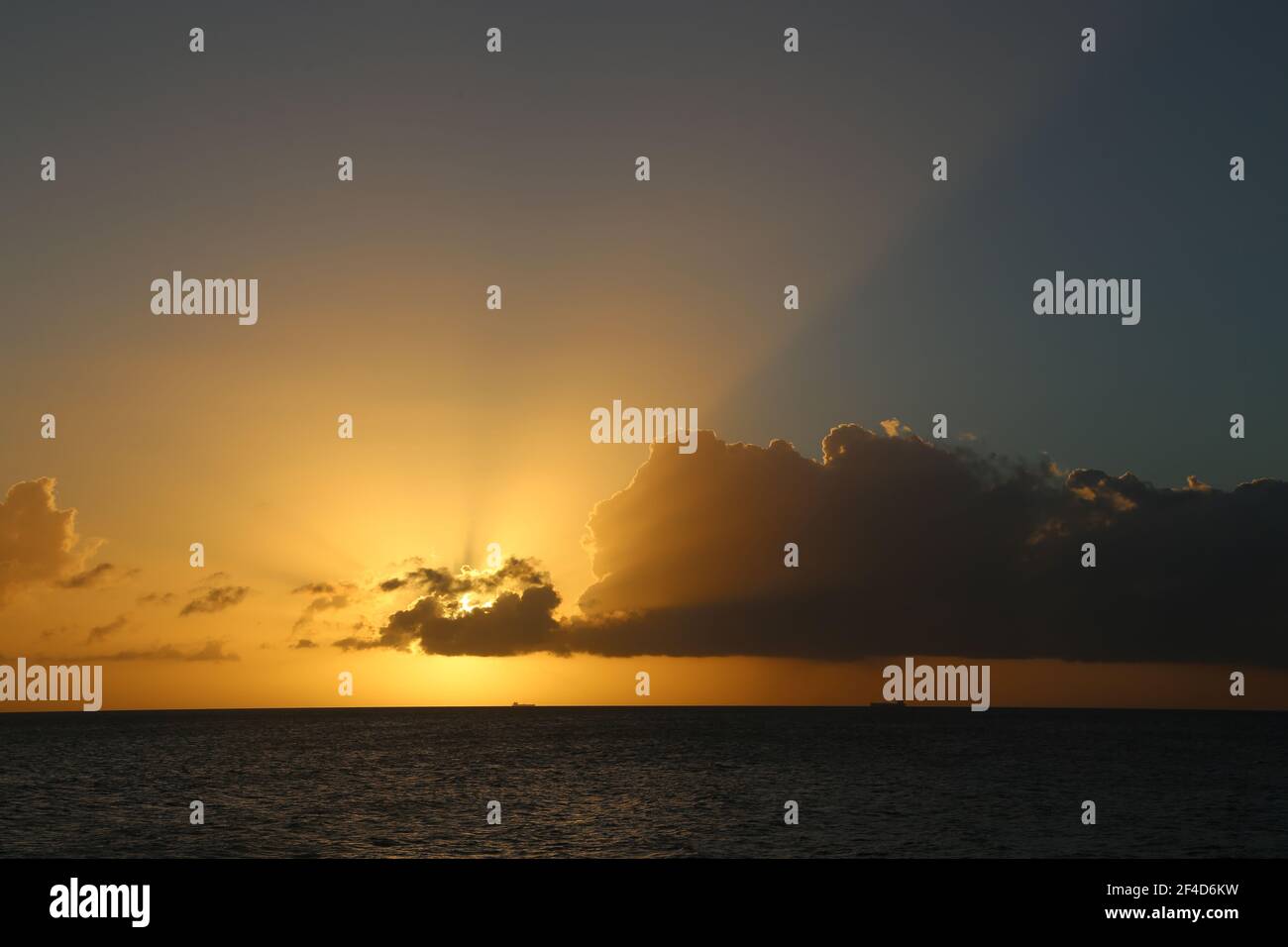 sunrise over ocean Stock Photo - Alamy