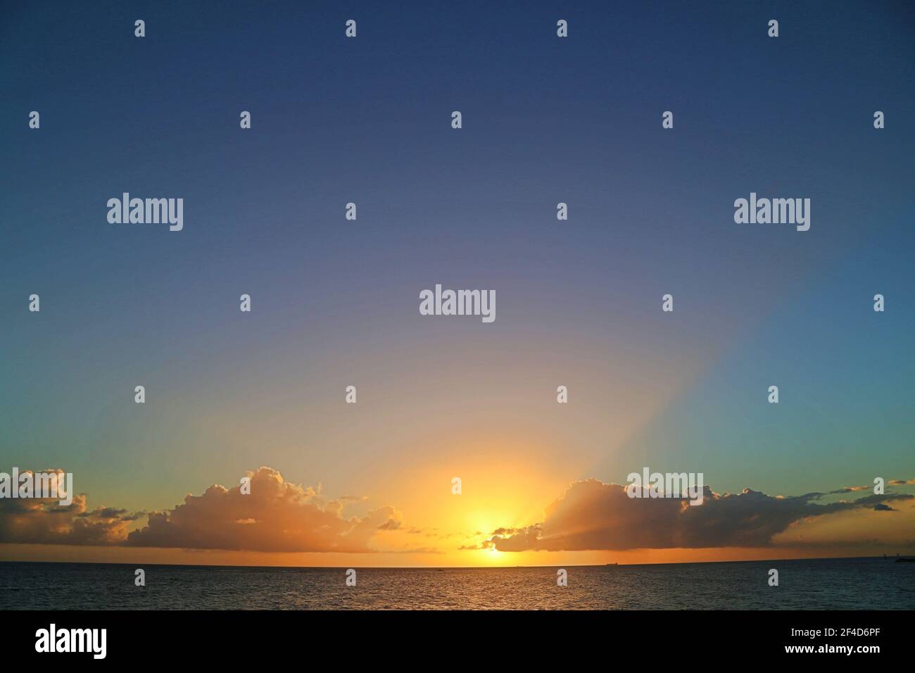 sunrise over ocean Stock Photo - Alamy