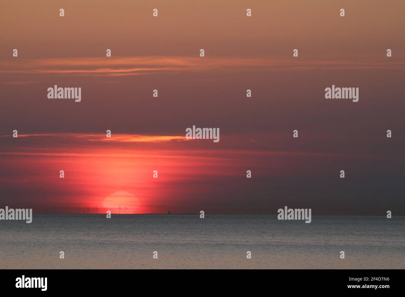 sunrise over ocean Stock Photo - Alamy