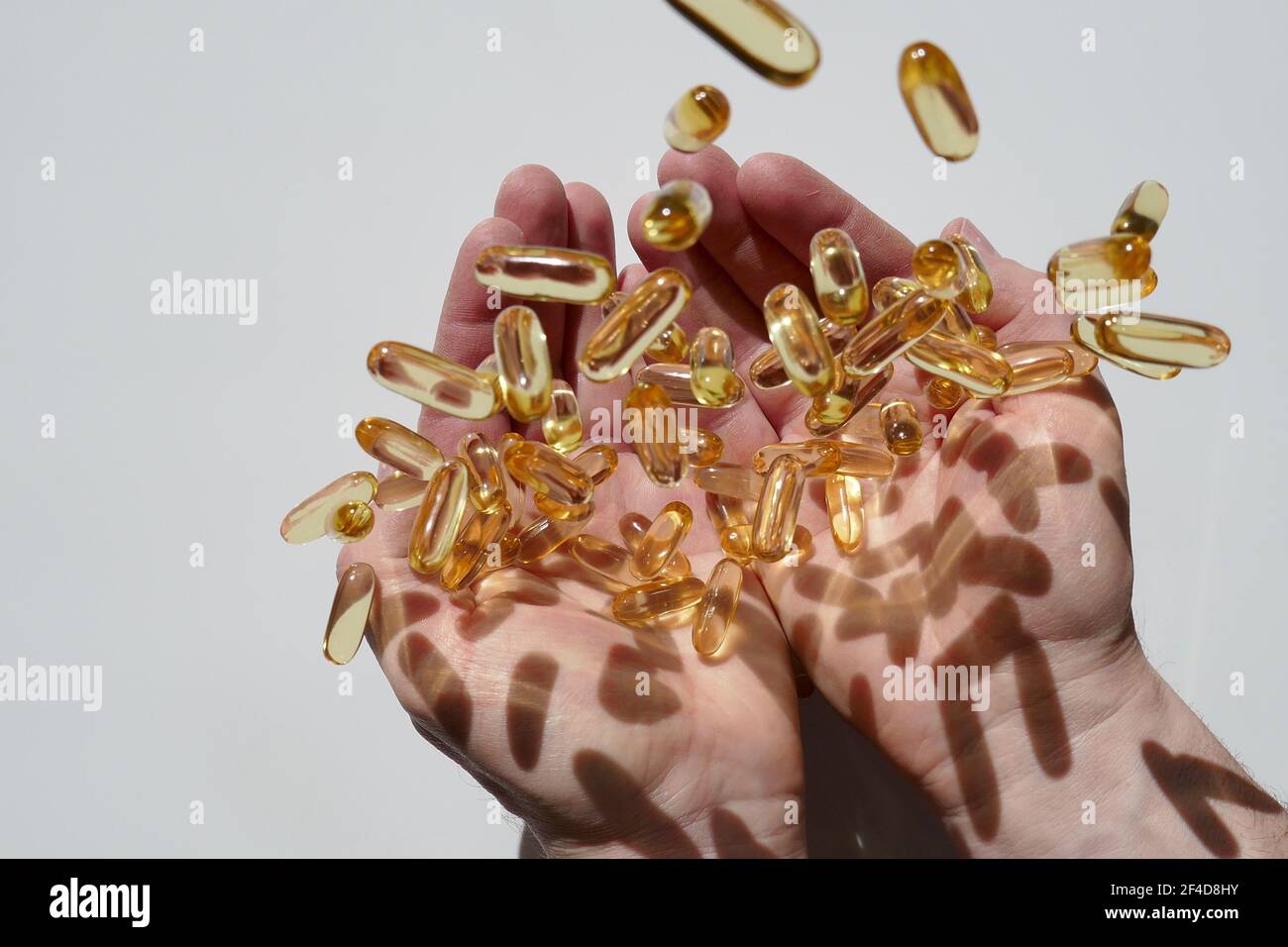 Fish oil capsules set. Omega acids. Dietary supplements. Omega3 Fatty